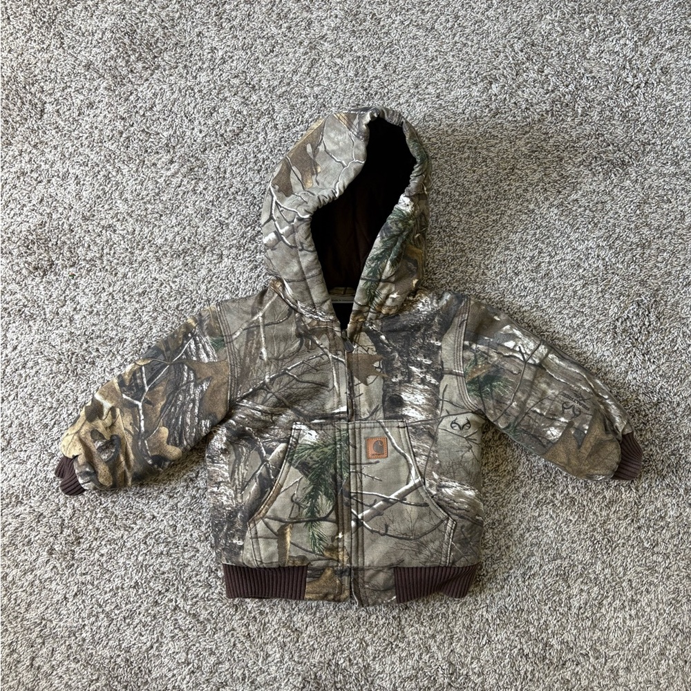 Carhartt Camouflage Hooded Jacket